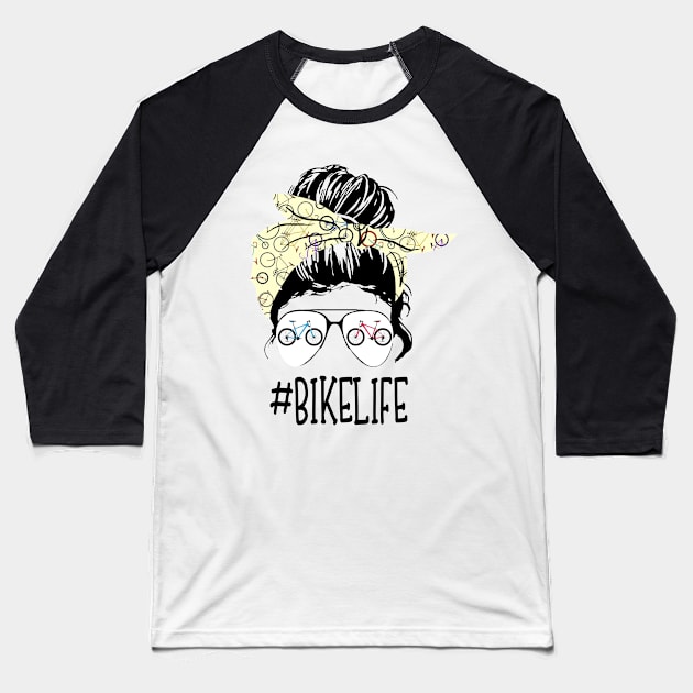 Bike Life Baseball T-Shirt by Hound mom